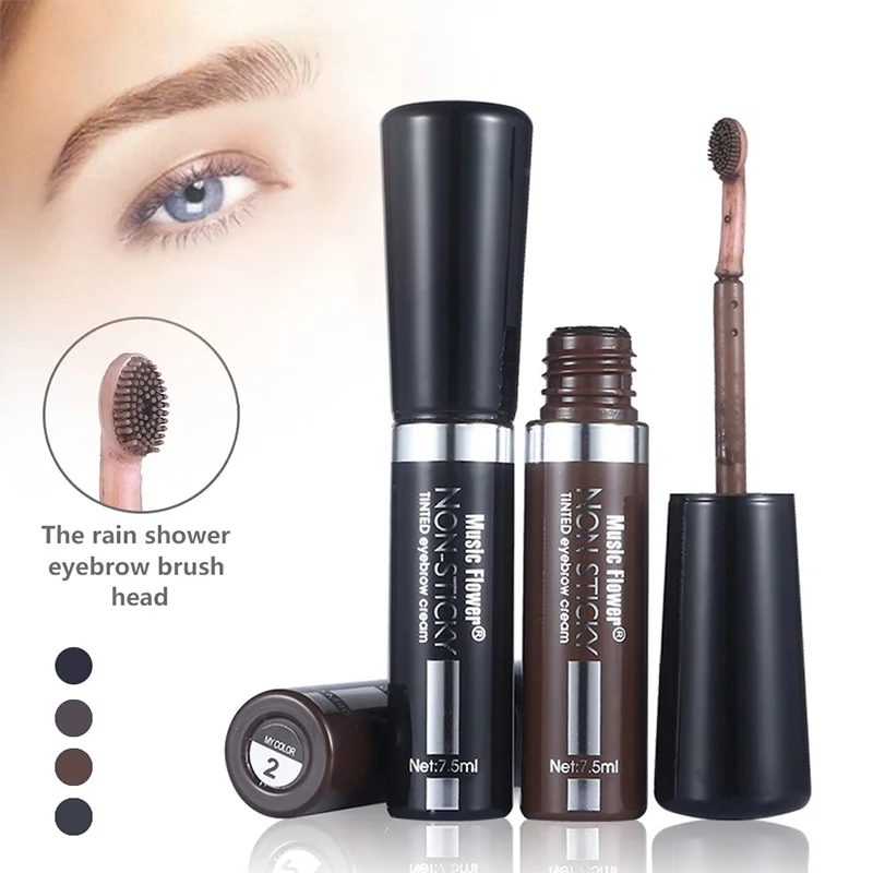 Dyes Eyebrow Mascara Cream Gel Make Up Pen Waterproof Eye Brow Enhancer