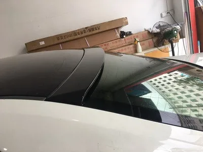 

Mark X Reiz ABS Plastic Primer and lacquer Rear glass top wing Spoiler for TOYOTA Mark X with color 2010-2017 2011 2012 2013