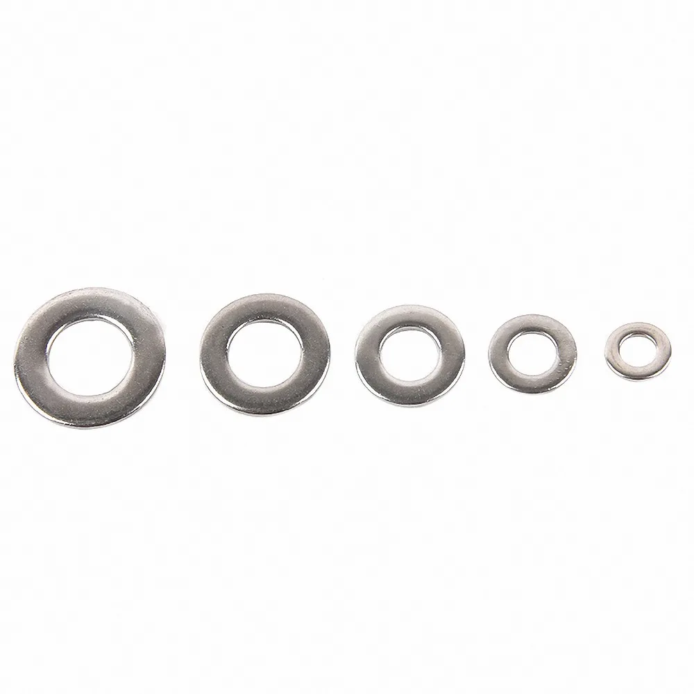 

Flat/Mudgaurd/Penny Washers M3 M4 M5 M6 M8 M10 M12 M14 M16 M18 M20 Extra Thick 304 Stainless Steel Washer Series