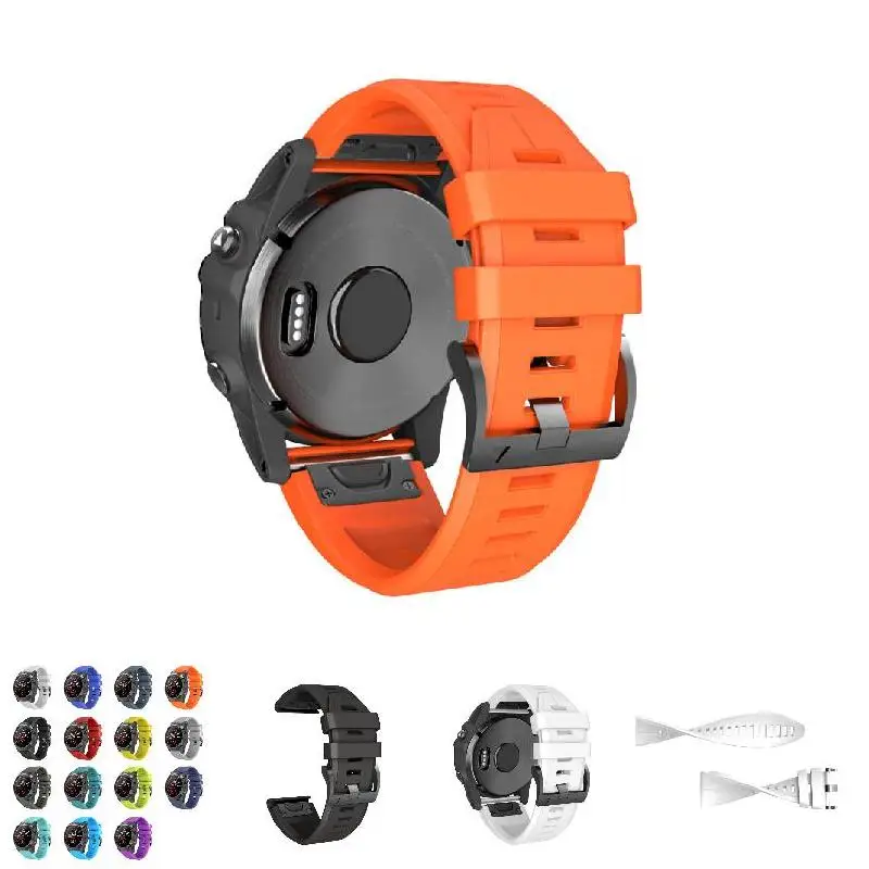 

Silicone Wristband Quick Release Strap Replacement Accessories for Garmin fenix 5/5 Plus/935/S60 SD998