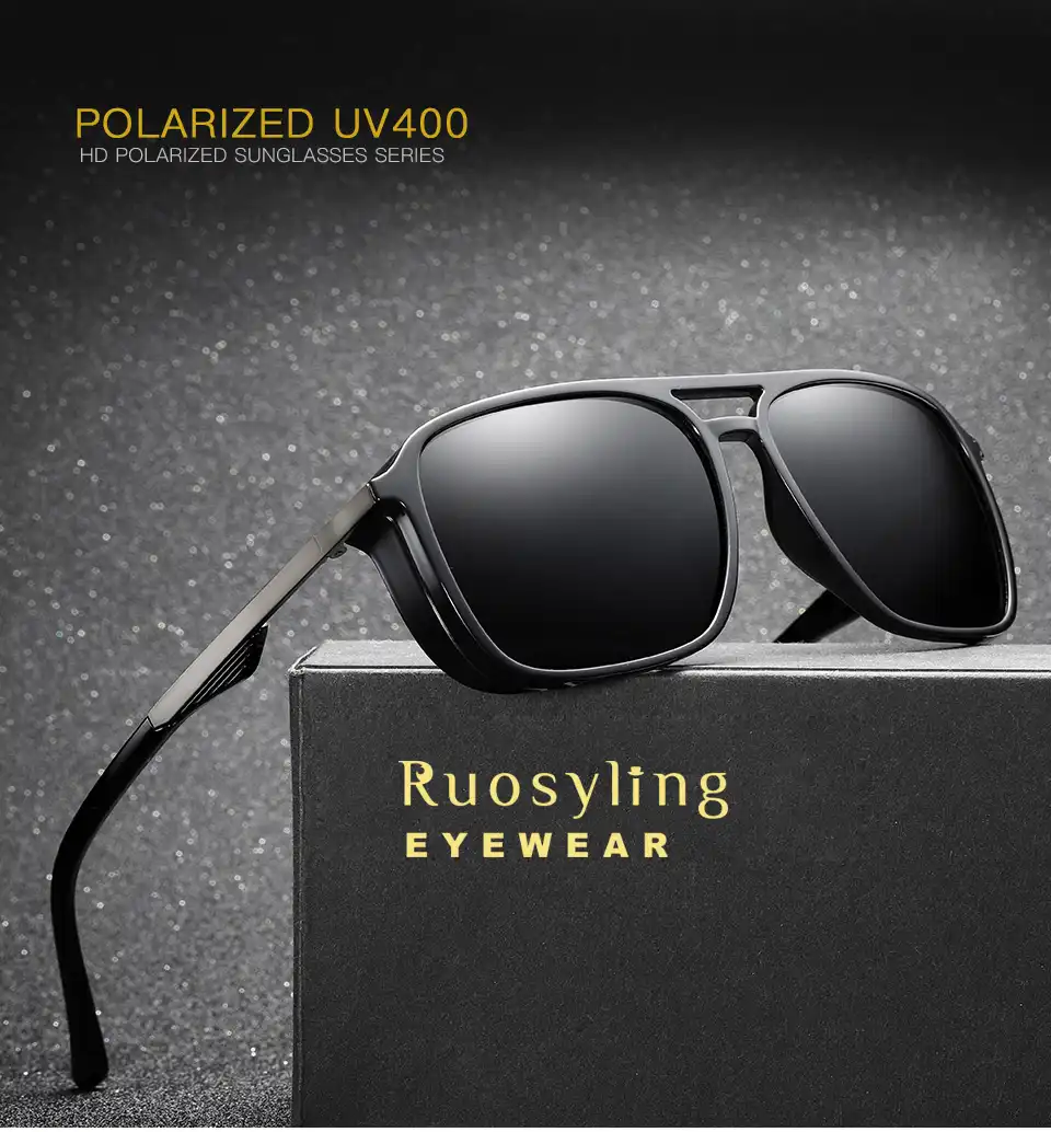 matte black sunglasses mens