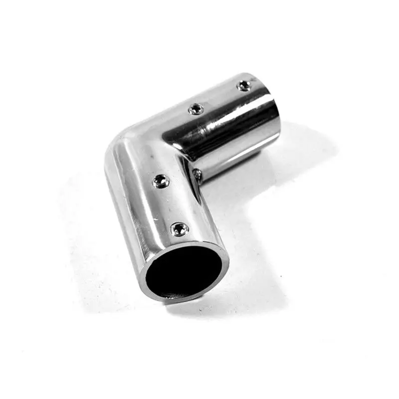 

Stainless Steel Boat Hand Rail Fitting Elbow 1" 120 Degree