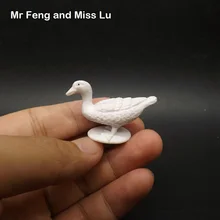 Подарок маленькая утка поддельные животные Когнитивное Образование Детские игрушки