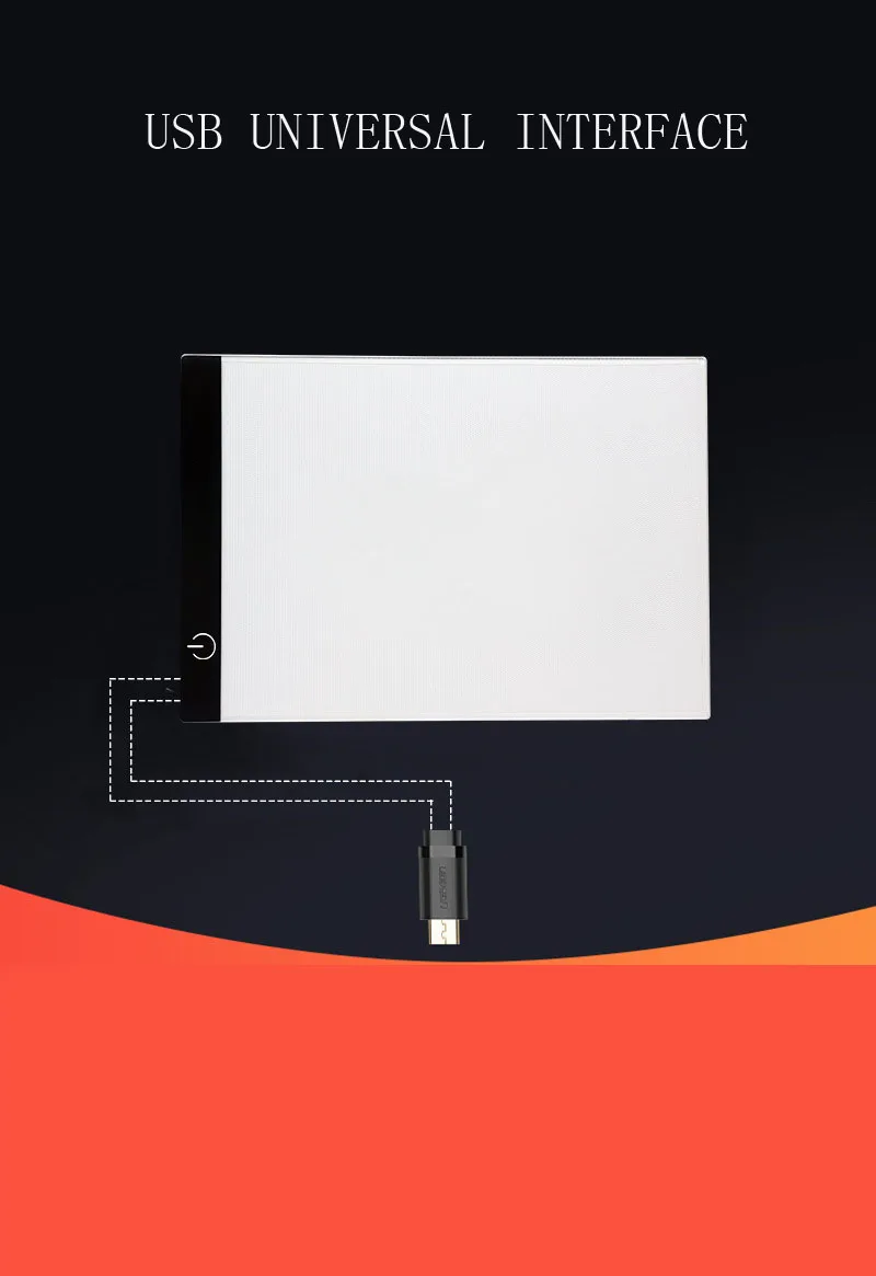 Мощная функция Led оригиналодержателя A4 факса доска для рисования комиксов эскиз письменная доска для маленьких детей с изображением