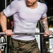 Мужская компрессионная футболка для похудения, топы для похудения, эластичная майка, корректирующая одежда BB55