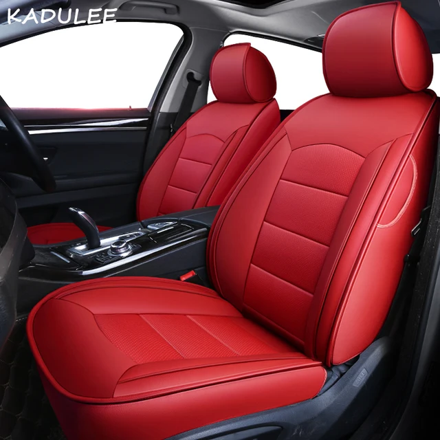 KADULEE custom real leather car seat cover for Volkswagen vw UP