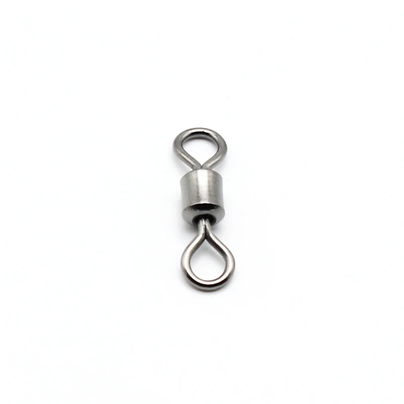 Thritop 100pcs Fishing Connector Rolling Swivels Ball Bearing Swivel With Safety Snap Solid Rolling Rings Fishhooks Accessories Thritop 100pcs Fishing Connector Rolling Swivels Ball Bearing Swivel With Safety Snap Solid Rolling Rings Fishhooks Accessories