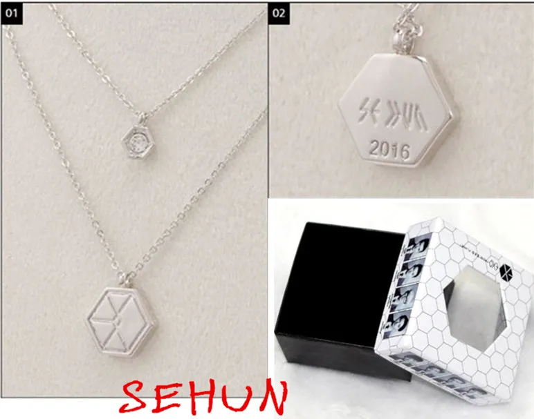 2017 новое поступление kpop колье чокер exo & ювелирные изделия звезда 9 членов
