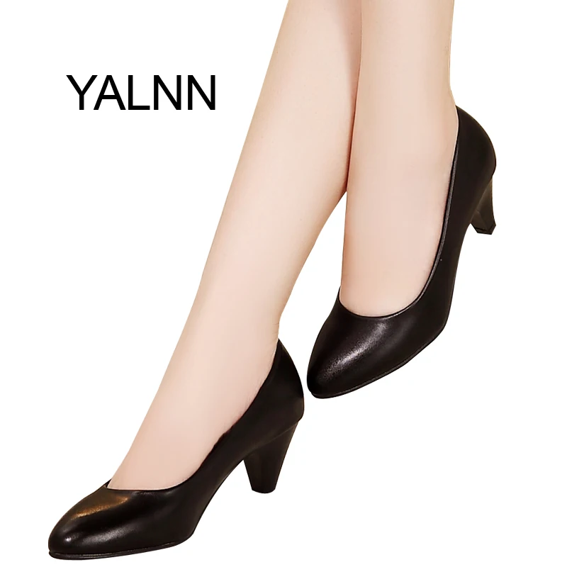 Aliexpress.com : Buy YALNN Women Pumps Shoes High Quality Shoes Classic Black White 3cm/5cm/7cm