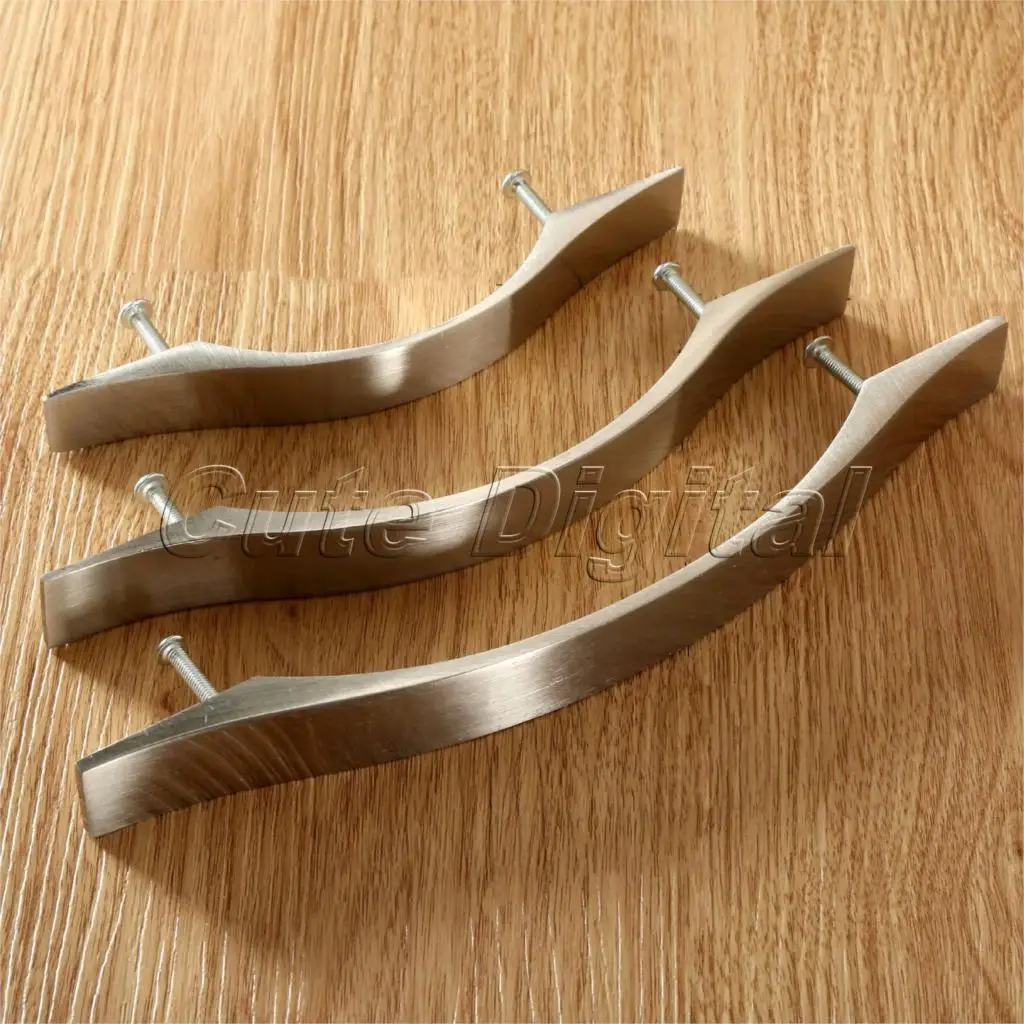 Aluminum Alloy Kitchen Cabinet Handles Wardrobe Cupboard Pull Handle Dresser Pulls Knob Furniture Handle Pull 96mm/128mm160mm