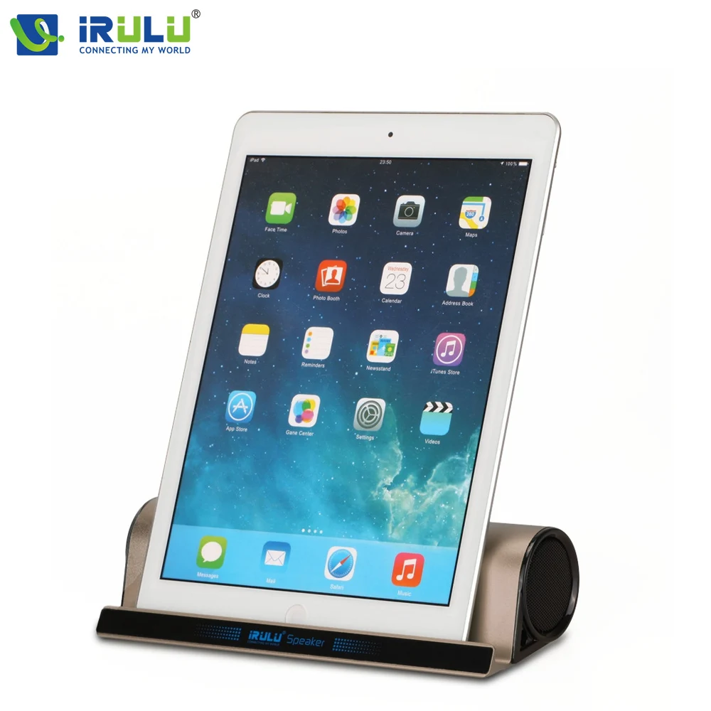 Original iRULU GBB Wireless Bluetooth Speaker Stainless Aluminum Shell