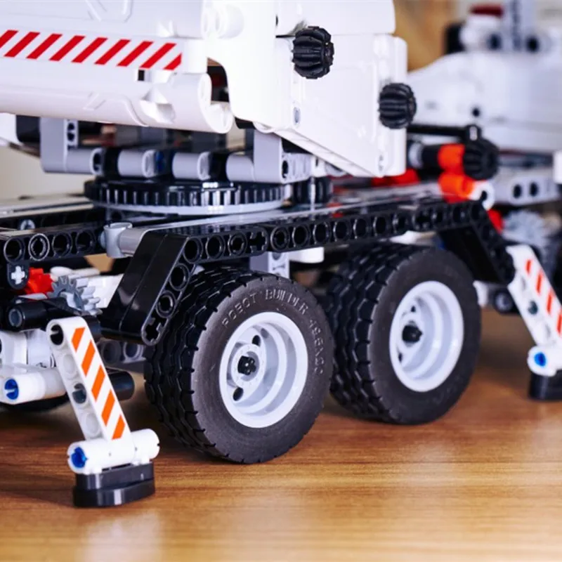 xiaomi mitu building blocks mobile engineering crane