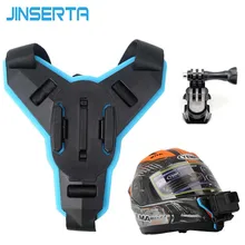 JINSERTA Full Face Helmet Chin Mount Holder for GoPro Hero 7 SJCAM Motorcycle Helmet Chin Stand for Gopro 6/5 Camera Accessory