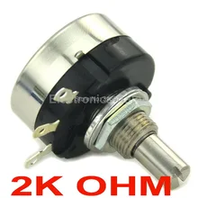 10 шт./партия) RA25Y20S B202 Космос TOCOS 2 K OHM 1,2 W Панель крепление Ротари проволочный потенциометр