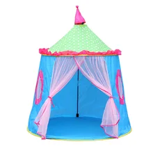 Детская игровая палатка для бассейна с мячом для детей, розовая, синяя детская палатка, игровой домик с океанским шариком, игрушечные палатки, легкий уход за ребенком