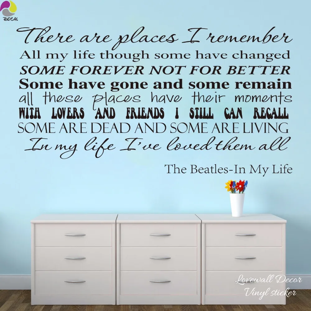 online buy wholesale song lyrics wall stickers from china song the beatles song lyrics wall sticker living room in my life inspiration song lyrics wall decal online buy wholesale song lyrics wall stickers from china song the beatles song lyrics wall sticker living room in my life inspiration song lyrics wall decal