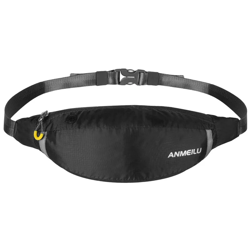 

Ultra Light Design Waist Bag Men Women Colourful Nylon Waterproof Headphone hole Funny Pack