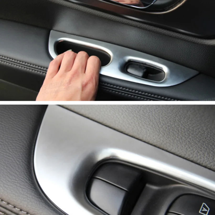 4 шт. наклейки на дверь и подлокотник автомобиля для Nissan X trail 2014 2017|switch button