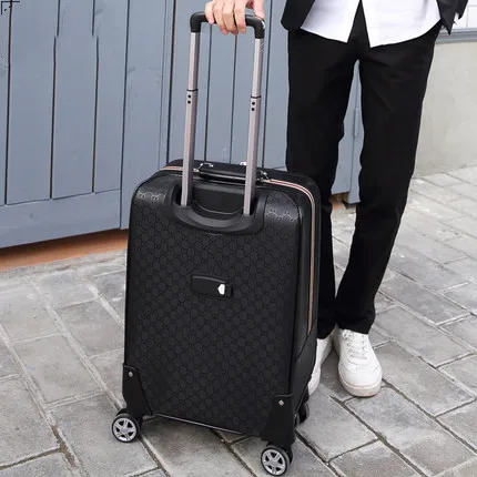 Классический багаж, Индивидуальная сумка на колесиках, универсальная дорожная коробка с паролем, 1" 20" 2" 24" дюймовый чехол на колесиках