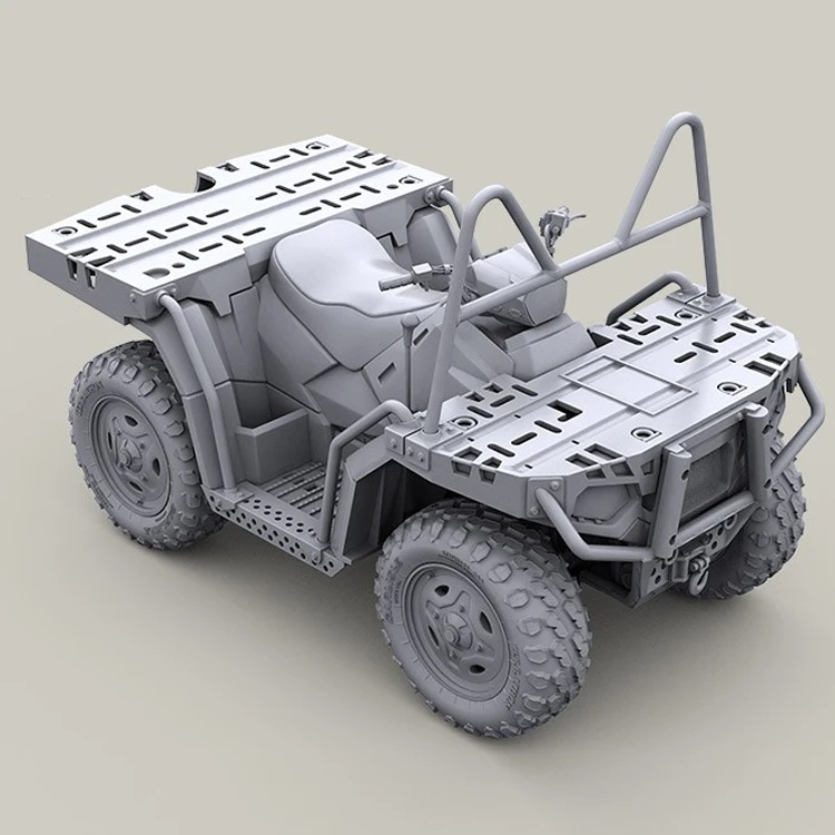 1/35, американский военный ATV-Polaris MV 850 ATV квадроцикл, полимерная модель солдата GK, в разобранном и неокрашенном комплекте