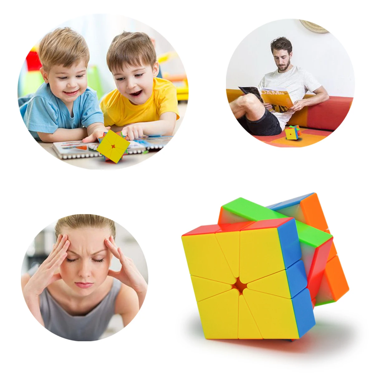 Волшебные кубики цветной скорость профессиональная головоломка cubo magico лабиринт игрушки для взрослых декомпрессии анти-давления для наружных осветительных приборов игрушки