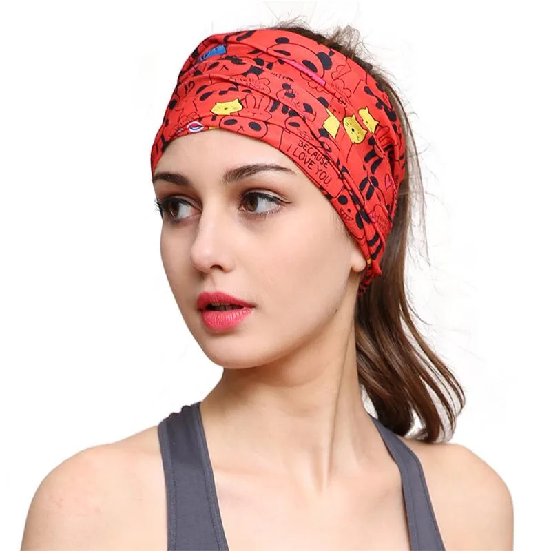DICHSKI Summer Riding Headwear Women Men Cycling Head Scarf Magic Bike