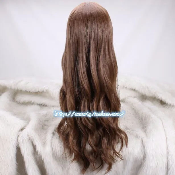 Косплей парик Алая ведьма Wanda Django Maximoff Волнистые Длинные Синтетические волосы для взрослых