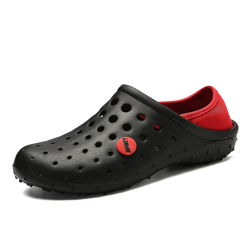 Hole Shoes Men Shoes Male Sandals Crocse Summer Shoes Sandalias Hombre Slippers Sandalet Clogs Sandles New 2019 Croc Mens Shoes