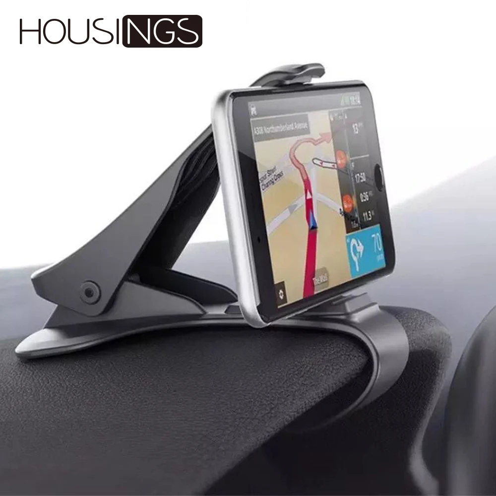 

Universal Car Phone Holder GPS Dashboard Easy Clip Mount Stand Bracket Windshield Anti-skid HUD For iPhone Support Smartphone