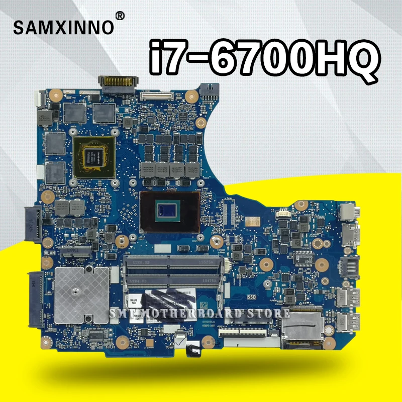 N551VW Motherboard I7 6700U/2G For ASUS N551VW G551V FX551V G551VW