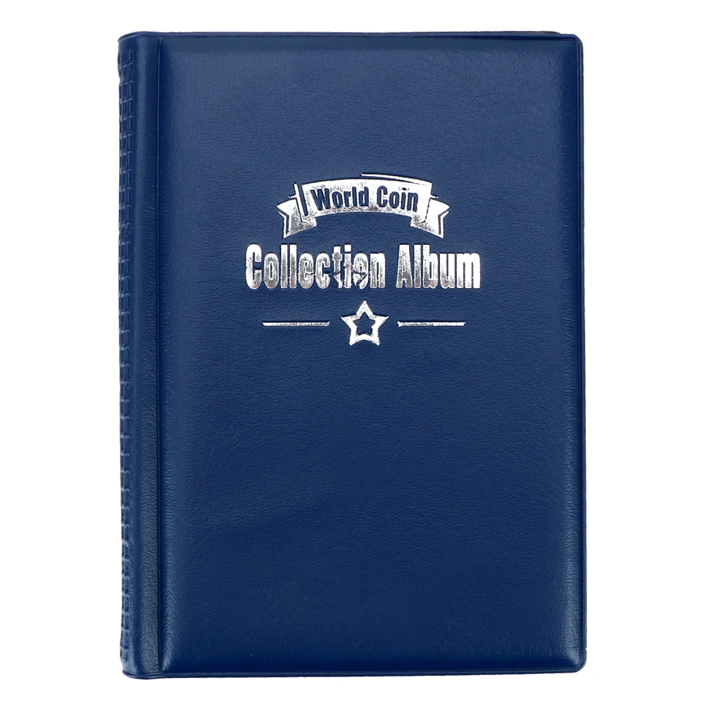 

120 Gram Coins Collection PVC Film Artificial PU leather Minimalist Style Gifts