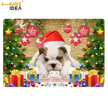 HUGSIDEA Merry Christmas дизайн домашний пол коврики украшения открытый входная дверь Коврик противоскользящий Ванная Кухня ковровое покрытие Tapis