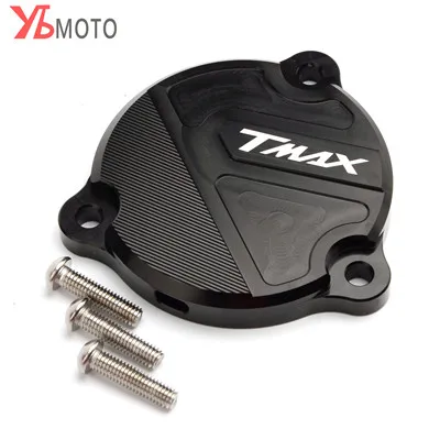 Для Yamaha T-max Tmax 530 DX SX Мотоцикл аксессуары рамка отверстие крышка вал переднего привода Защитная крышка - Цвет: Black