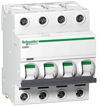 

INTERRUPTOR AUTOMATICO MAGNETOTERMICO IC60H 4P 32A CURVA-C
