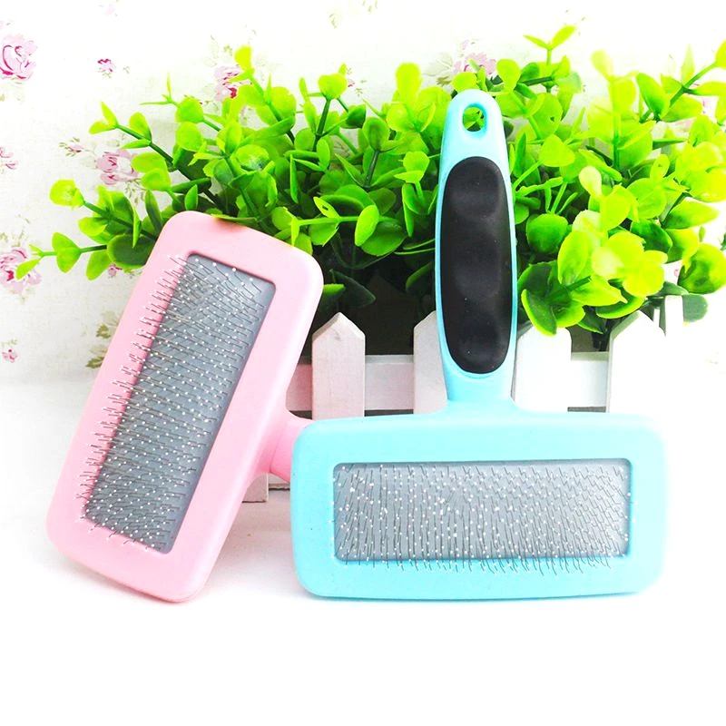 Pet Massage Comb Dog Grooming Tool Anti Static Combs for Cats Stainless