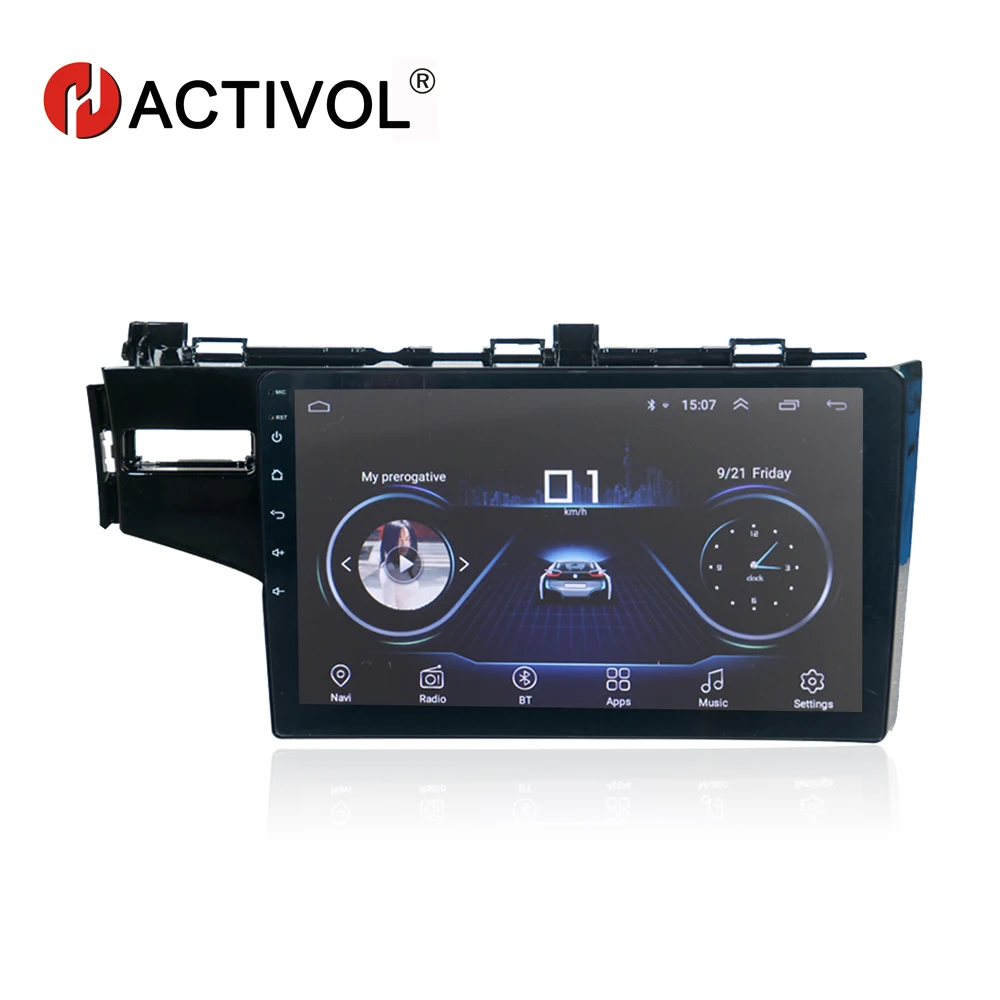 HACTIVOL 10," Quadcore автомобиля радио для Honda FIT android 8,1 DVD плеер с 1 г оперативная память 16 Встроенная