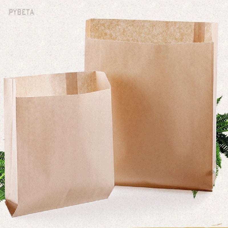 Sac d'emballage alimentaire de poulet en papier kraft pour frites