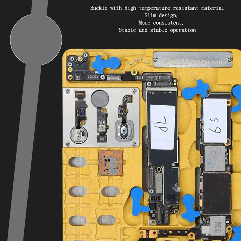 Механик PCB держатель крепления Многофункциональный отпечатков пальцев ремонт BGA посадки платформы для iPhone A12/A11/8 микросхема