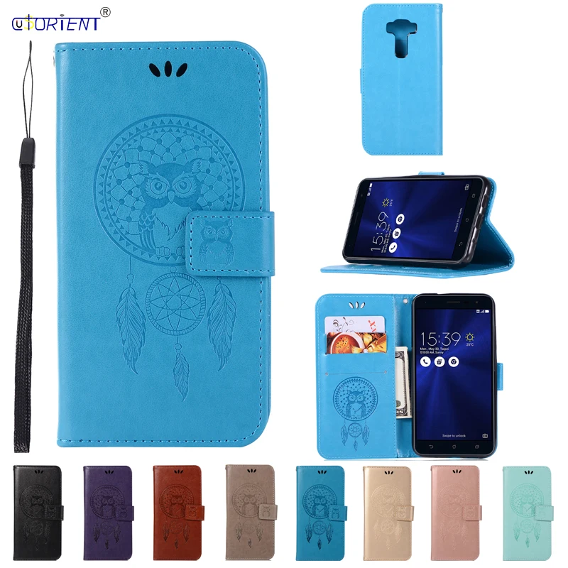 

Fitted Case for Asus Zenfone 3 ZE552KL Z012D Z012DA Flip Case Phone Cover for Asus ZE552KL Leather Wallet Card Slot Stand Cases