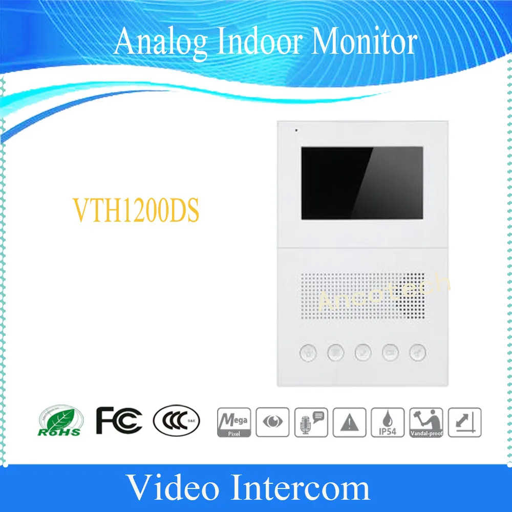 Free Shipping DAHUA Analog Indoor Monitor Color video audio