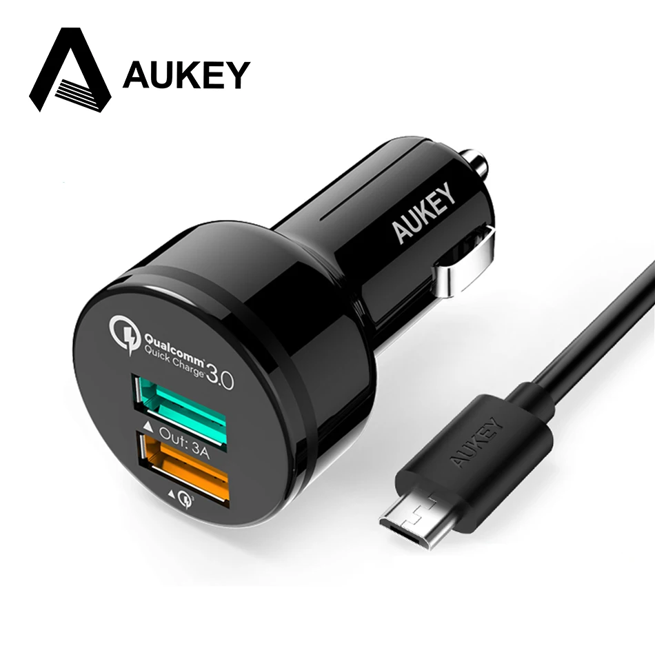 bilder für AUKEY QC 3,0 2-Port Auto-ladegerät 24 Watt/4.8A Ausgang für iPhone 6 S 6 iPad Air 2 mini 3 Samsung GalaxyS6 S6 Rand Hinweis 7 Schnelle ladegerät bilder für AUKEY QC 3,0 2-Port Auto-ladegerät 24 Watt/4.8A Ausgang für iPhone 6 S 6 iPad Air 2 mini 3 Samsung GalaxyS6 S6 Rand Hinweis 7 Schnelle ladegerät
