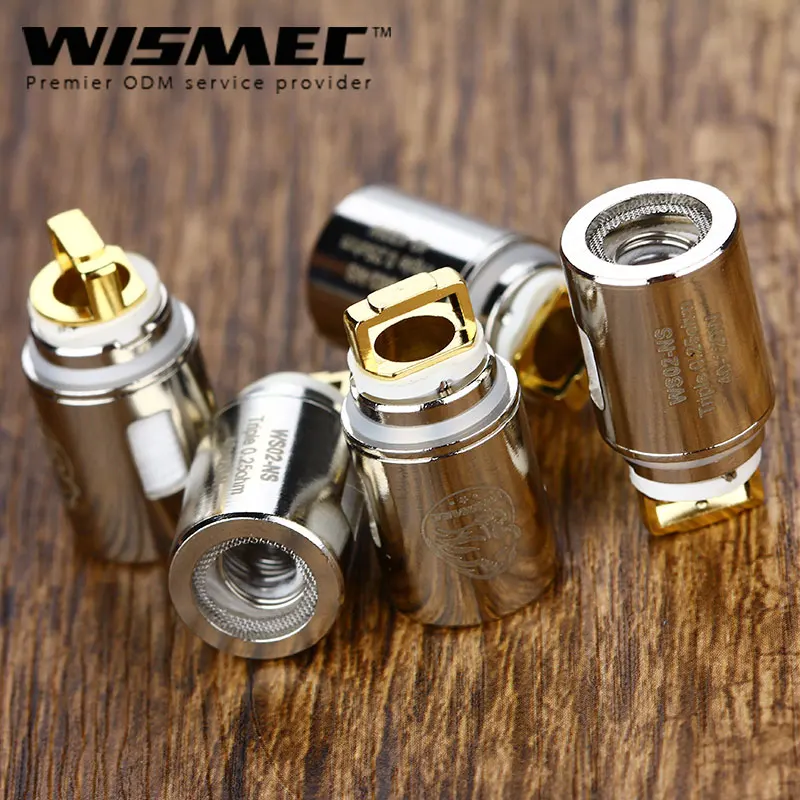 

10pcs Original WISMEC Elabo Atomizer Coil 0.25ohm NS Triple Head for WISMEC Elabo Atomizer Electronic Cigarette Elabo Coil Head