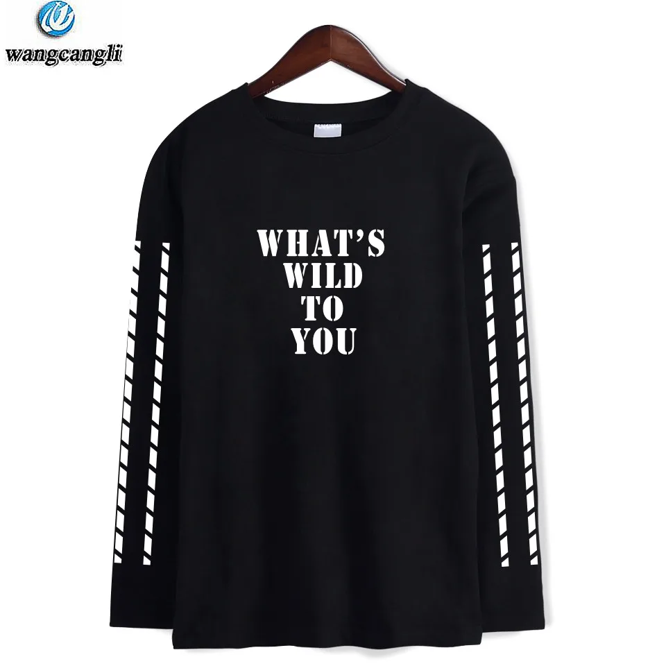 GOT7 WHAT'S WILD TO YOU забавная футболка для мужчин и женщин GOT 7 Модная хлопковая