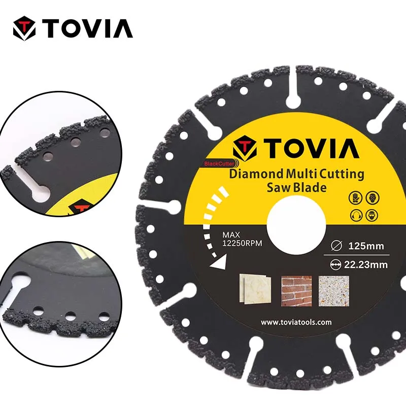TOVIA 125mm Diamond Circular Saw blade Multi Cutting Universal Disc Multipurpose Angle Grinder Saw Disc Power Tool Accessories