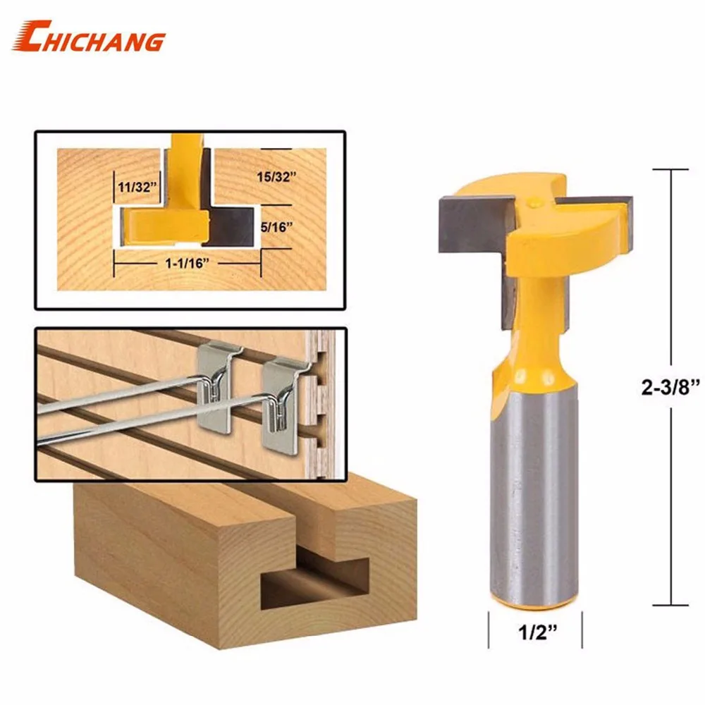 High grade straight edge T cutter, T groove, carpentry cutter of