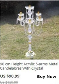 Single Candle Holder Delicate Candle Stand Center Table Candlestick Wedding Centerpiece Christmas Home Decoration