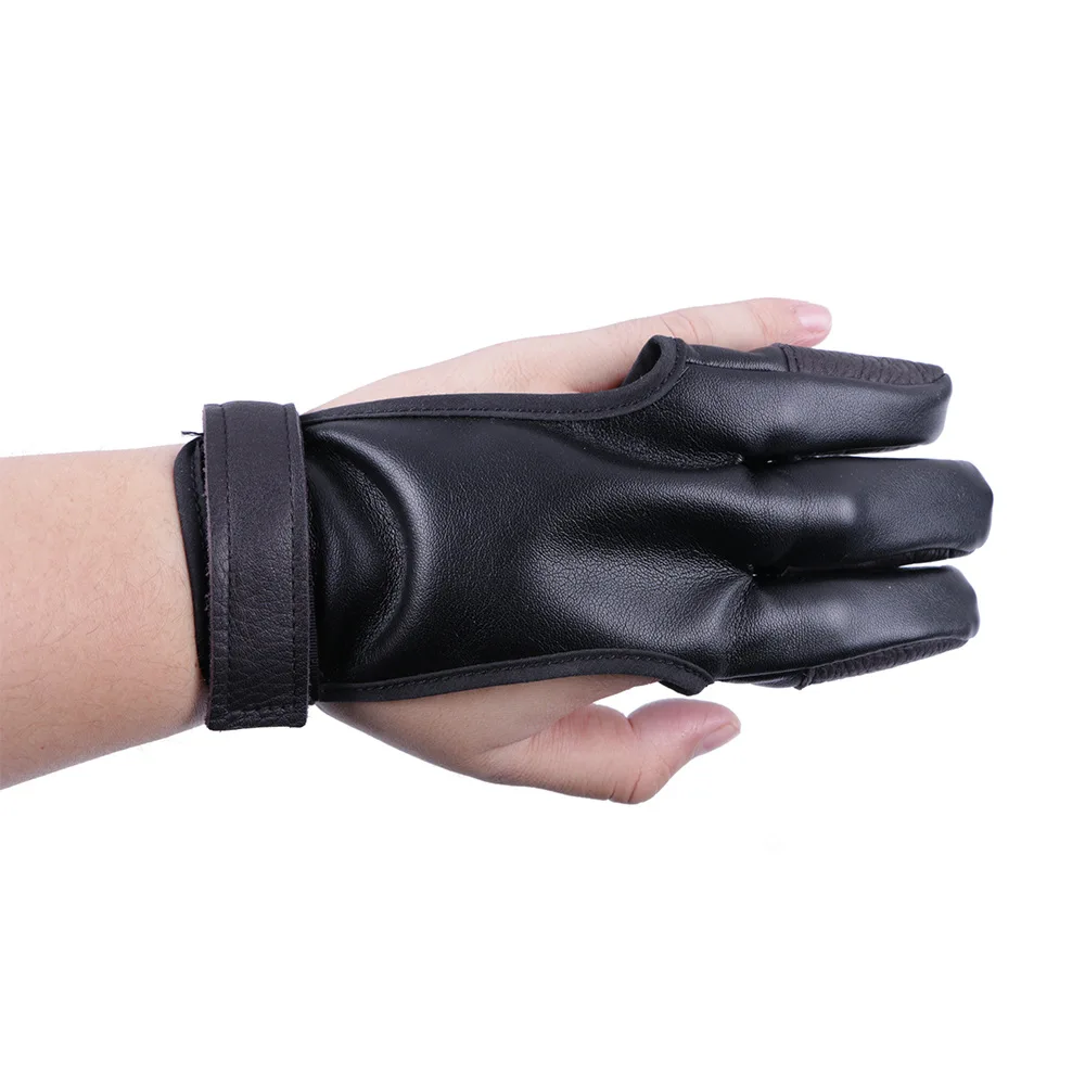 American Style Archery Finger Guard Finger Glove Leather Finger Tab