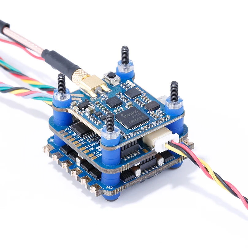 

iFlight SucceX Mini F4 V3 TwinG Flight Tower System with 5.8G 500MW VTX SucceX 35A V3 Plus BLHeli_32 4-in-1 ESC 2-6S For FC