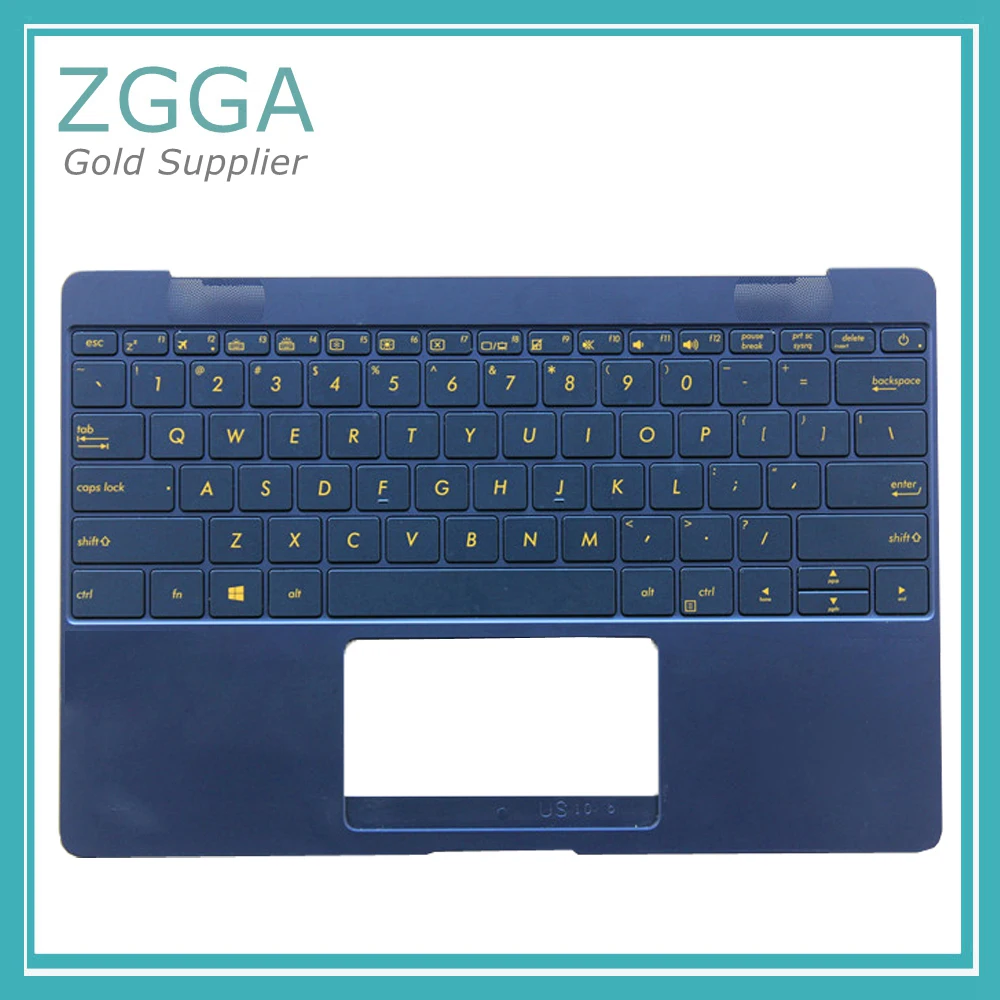 

Genuine Laptop Shell For ASUS UX390 Series UX390UA Palmrest Top Case Upper Cover With US Keyboard Blue 13N0-UWA0421 Gold Silver