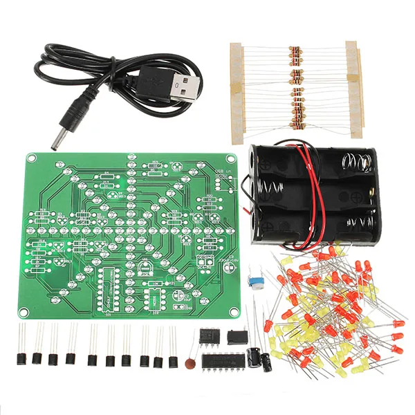 

Best Promotion DIY LED Lamp Kit LED Flash Set Electronic Production Kit